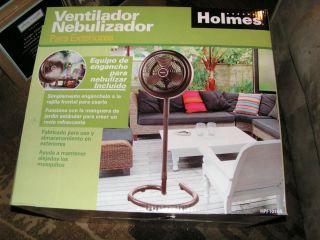 Holmes HPF1010A NM Outdoor Oscillating Cooling Fan with Misting Kit