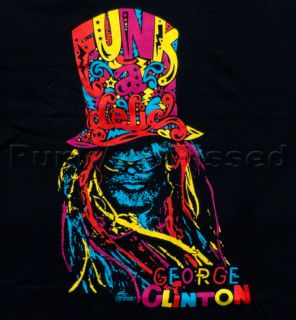 FUNKADELIC George Clinton Top Hat T Shirt Official Fast SHIP