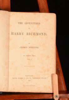  The Adventures of Harry Richmond George Meredith Second Edition