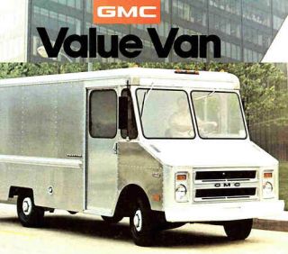 1975 GMC Value Van Brochure Value Van P1500 P2500 P3500