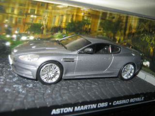 James Bond 007 Cars 1 43 Scale Complete with Magazine Diorama