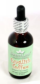Sweetleaf Liquid Stevia English Toffee 2 FL oz 60 Ml