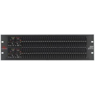 DBX Professional Products 2231 Dual 31 Band Graphic Equalizer Limiter