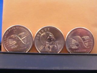 2010 Native American Dollars Sacagawea Gold Clad Hiawatha Belt Reverse