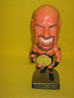 Goldberg WCW Wrestling Figurene w Gold Belt