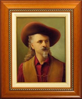 Gerardo Caballero Buffalo Bill Original Oil Painting on Canvas Make