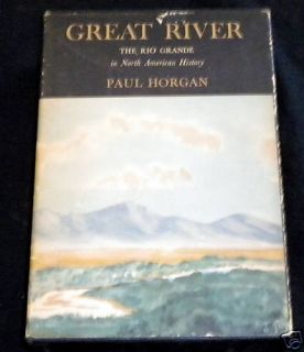 Great River The Rio Grande Paul Horgan 1954 2 Volumes