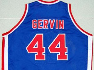 George Gervin Virginia Squires Jersey Blue New Any Size MQN
