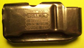 Remington Clip/Magazine Model 760 ( 257 Roberts –243–6mm–308