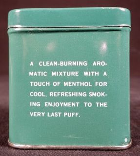 Greenbrier Tobacco Mixture Tin is in excellent condition and measures