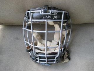 Vintage Cooper Hockey Goalie Cage Mask HM5 Jr Model