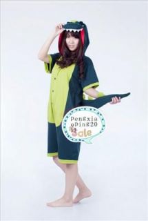 Dinosaur/Godzilla Cosplay Anime Costume/ Kigurumi Pajamas/Short sleeve