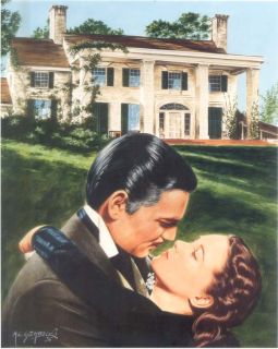 Gone with The Wind Lithograph Set Turner Entertainment