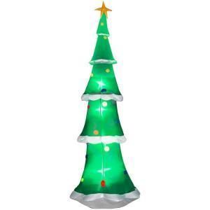 Gemmy 9 ft. Christmas Tree Giant Lighted Airblown Inflatable Yard