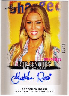 2012 Pop Century Auto Gretchen Rossi 12 25 Autograph Real Housewives