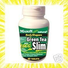Green Tea Slim Body Shaper Tabs by Mason Bottle of 30