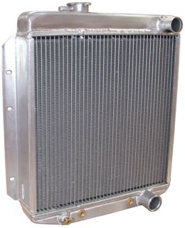 Mustang 67 Griffin Aluminum Radiator w Out Trans Cool