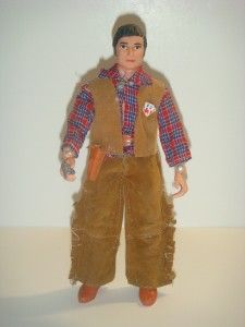 All Original Mego T1 Action Jackson Western Outfit 8 Action Figure