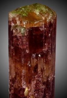 265ct Raspberry Lime Tourmaline Crystal Mozambique