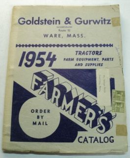 Goldstein Gurwitz 1954 After Market Tractor Brochure