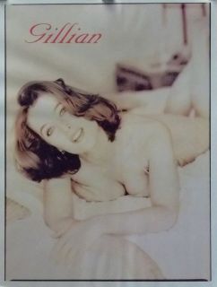 Gillian Anderson 24x32 Laying on Bed Poster x Files