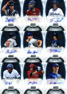 LOT OF (23) 2011 BOWMAN STERLING ROOKIE AUTOGRAPH AUTO F8955