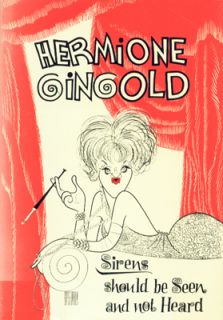  collection of actress/comedienne Gingolds opinions and reminiscences