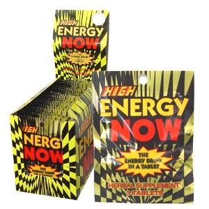 Energy Now Herbal Supplement 144 Packets Ultra Ginseng Ginkgo Biloba