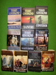 Lot of 5 Terry Goodkind Paperbacks