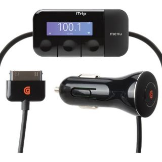 griffin technology itrip auto fm transmitter car charger for ipod