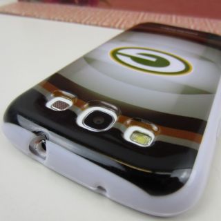 Green Bay Packers Rubber Skin Case Cover Samsung Galaxy s III 3 S3