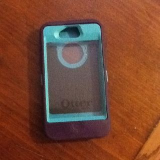 Outterbox Defender Series for iPhone 4 4S Purple Teal