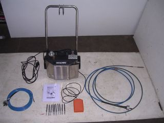GOODWAY REAM A MATIC RAM 4 CHILLER TUBE CLEANER EX COND 2 SHAFTS 10