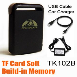 GPS Tracker TK102B Car person Track device Car Charger Thinpax TK102B