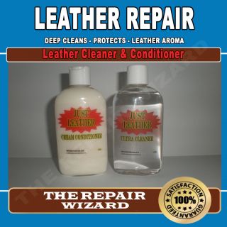 NEW Leather Deep Cleaner & Cream Conditioner With Full Leather Aroma