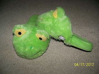 youth creature comfort vibrating frog slippers size 3 5