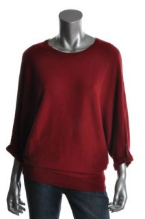Grace Elements New Red Crewneck Pullover Sweater L BHFO