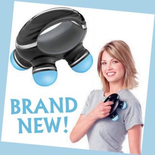HoMedics Rechargeable Handheld Quad Massager Portable Vibrator