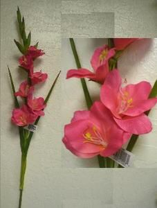 39 Gladiolus Stem Silk Flower Artificial