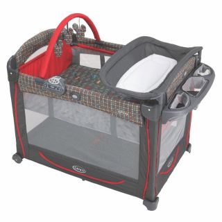 graco element pack n play playard mouse in the house high chair mosaic