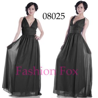  Sleeve Long Evening Dresses Maxi Dress Fashion Gowns 08025 SZ 08