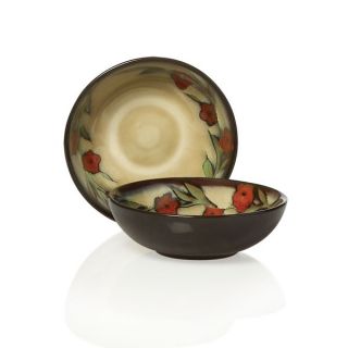 Gourmet Basics by Mikasa Briar Rose All Purpose Bowls Set of 2