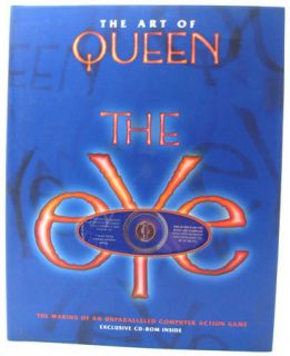 Art of Queen The Eye Video Game HC Book w CD ROM New