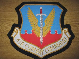 ACC Strategic Air Combat Command Bomber Arm Fleet Nose Force Patch