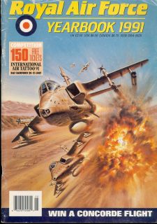 RAF Yearbook 1991 Operation Granby Desert Storm Color Tornado Jaguar