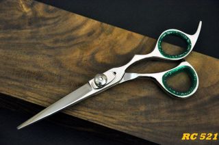 PROFESSIONAL Hair Cutting Barber Scissors Shears 2 ring Japanese Steel