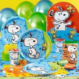Peanuts Snoopys Happy Dance Birthday Party Supplies Create Your Set