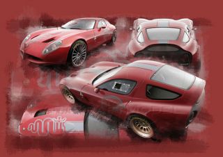 Fineart Mr Models 1 18 Zagato Alfa Romeo TZ3 Picture 3 4 x 15 3 4