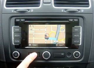  VW RNS 310 GPS Golf V VI Touran Passar  510 SD Card GPS