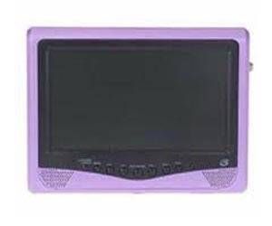 GPX TL709 Purple 7 LCD HDTV ATSC Tuner Television TL709PR Everywhere